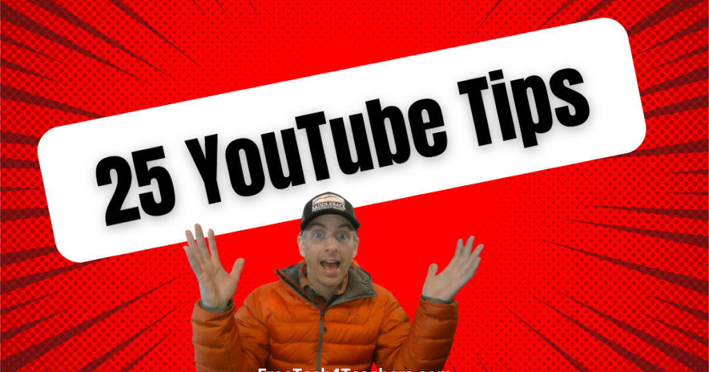 25 نصيحة على YouTube للمعلمين 25 نصيحة على YouTube للمعلمين