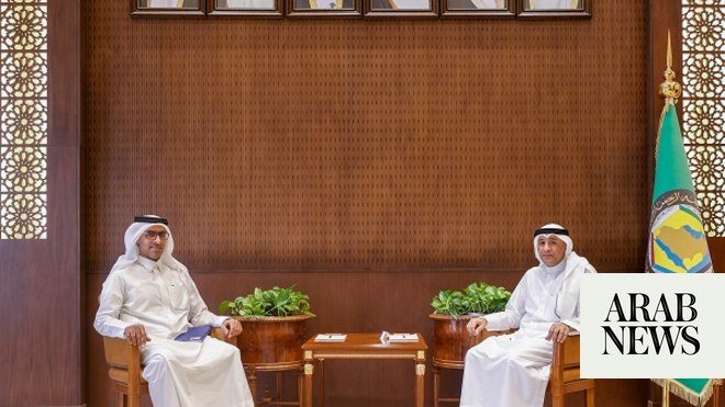 اجتماع الرياض للأمين العام لمجلس التعاون والمنسق العام الجديد للمفاوضات اجتماع الرياض للأمين العام لمجلس التعاون والمنسق العام الجديد للمفاوضات